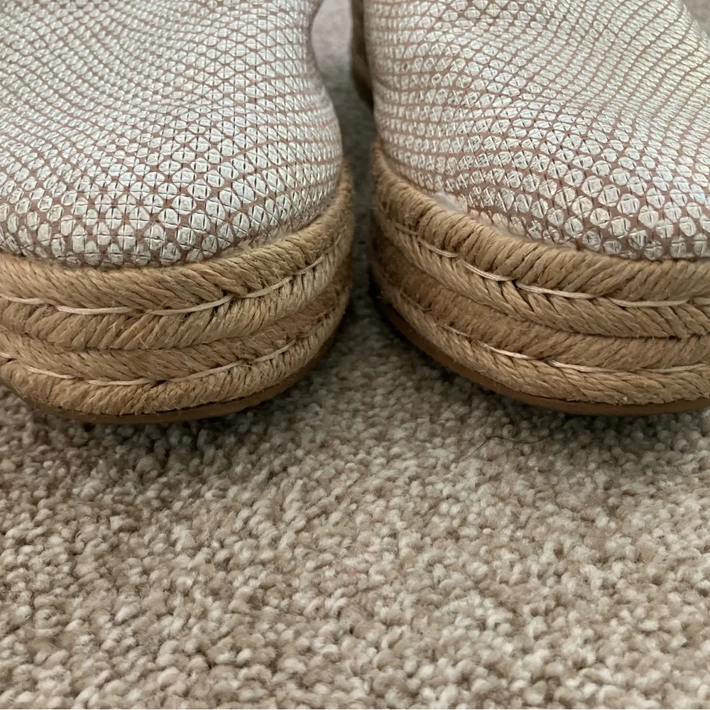 Naturalizer metallic espadrille